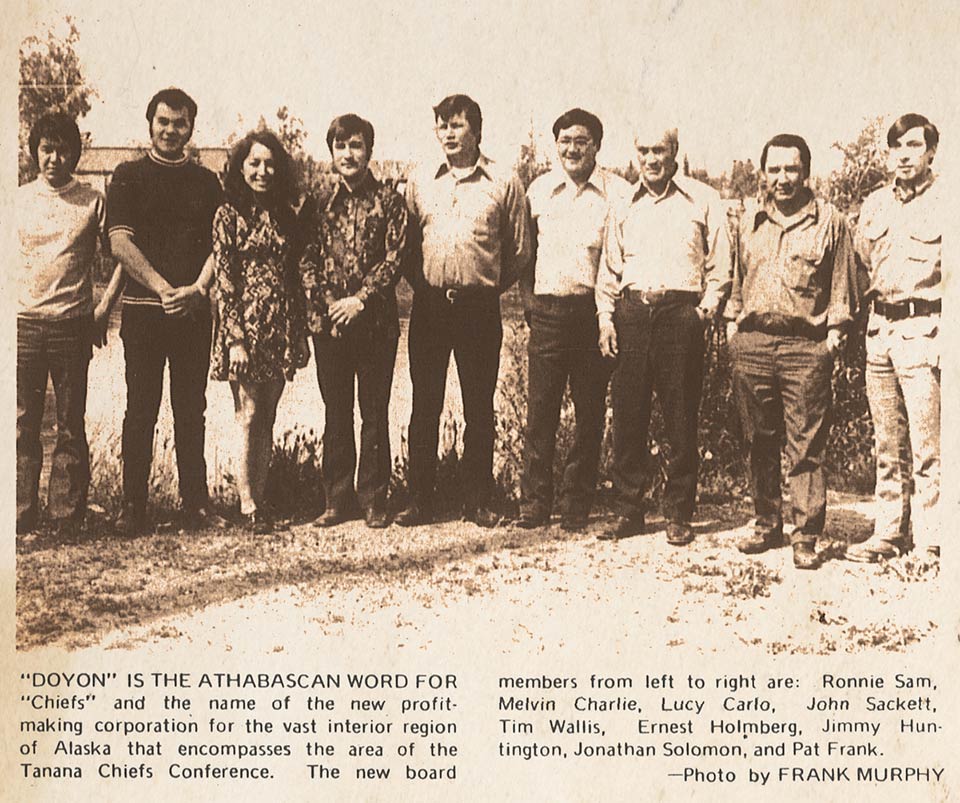 1973 Doyon board members